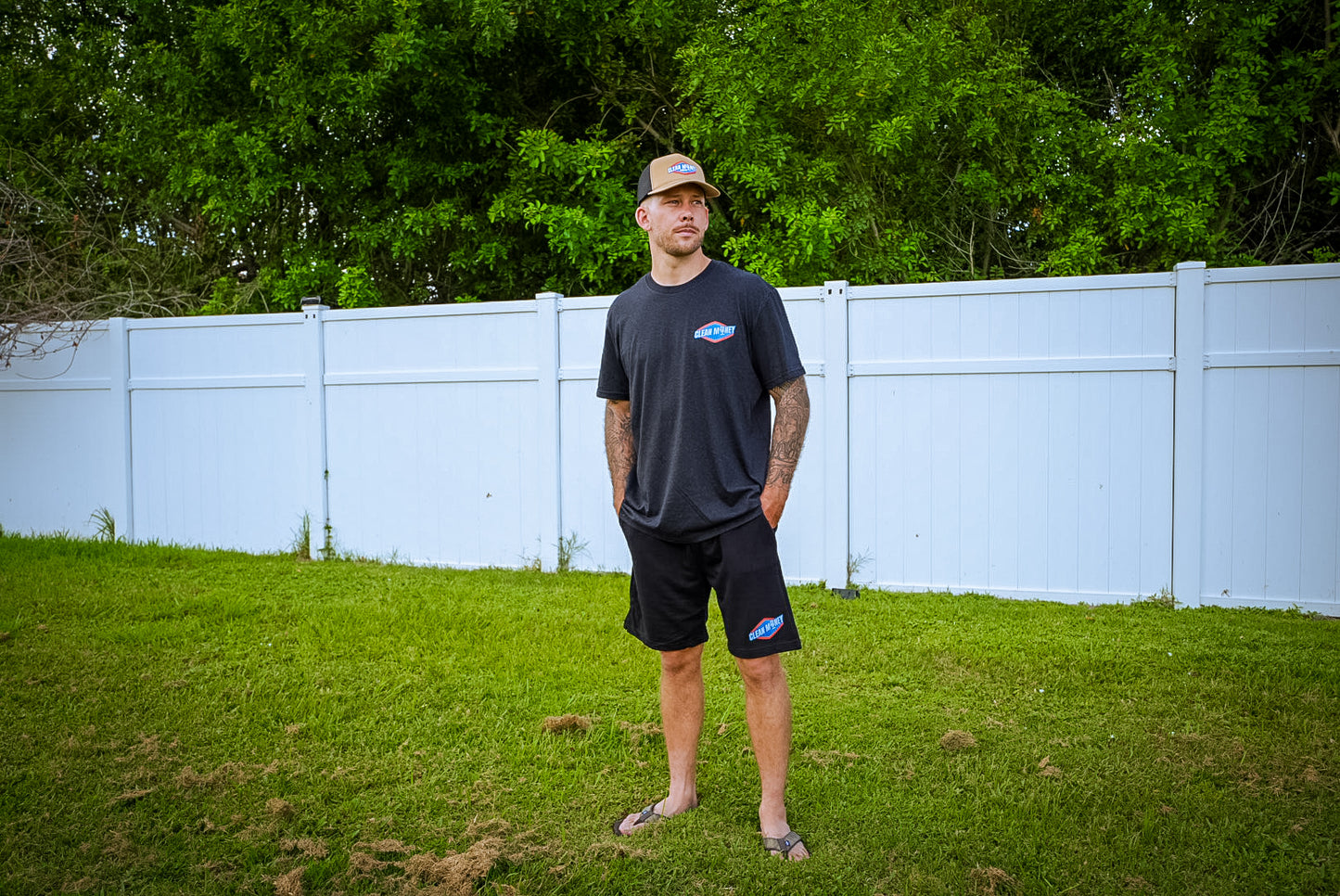 The Clean Money Lounge Shorts - Black