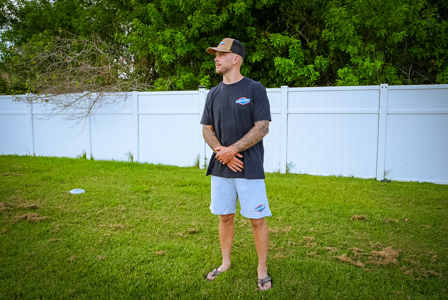 The Clean Money Lounge Shorts - Gray