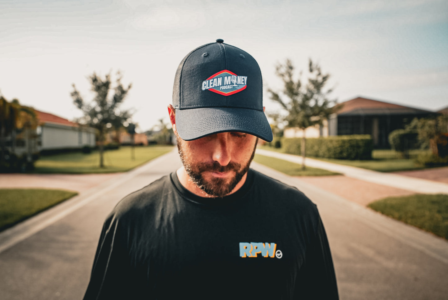 The Mic Drop Meshback - Navy