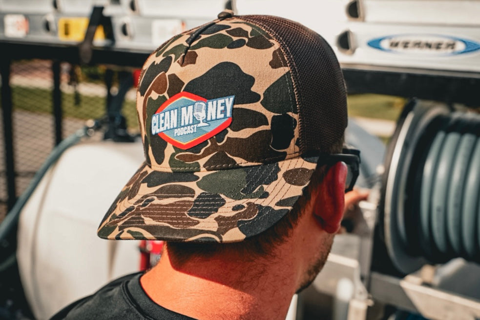 The Mic Drop Meshback - Brown Duck Camo