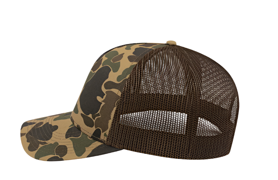 The Mic Drop Meshback - Brown Duck Camo